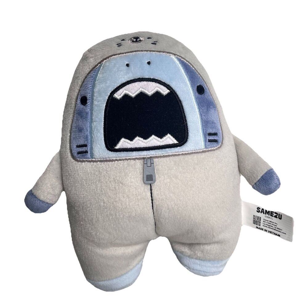 SAMEZU 2020 Shark Cat Costume 7" Plush Stuffed Animal Small Toy Collectible NWT